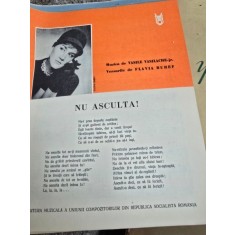 Partitura, Nu asculta - Vasile Vasilache jr., Flavia Buref
