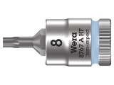 Cap tubular Torx&reg; TX08 1/4 28mm oțel crom-vanadium WERA