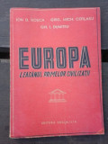 EUROPA, LEAGANUL PRIMELOR CIVILIZATII - ION D. ROSCA