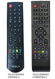 Telecomanda inlocuitoare TV Tesla 32C315SH compatibil cu originalul (133-1), Oem