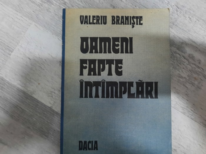 Oameni,fapte,intimplari de Valeriu Braniste
