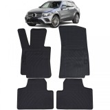 Set Premium de Covorase din Cauciuc Negru pentru Mercedes GLC X253 C253 15-22 Performance AutoTuning