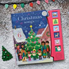 Carte pentru copii - Christmas Songs 6 Button Sound Book