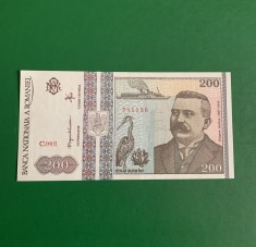 Bancnota 200 lei 1992 Romania