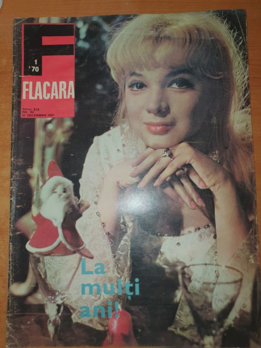 flacara 27 decembrie 1969-codlea brasov,moda anilor &#039;70,numar dublu de craciun