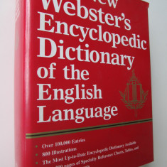 The New Webster's Encyclopedic Dictionary of English Language-format foarte mare