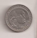 Germania 5 Marci Deutsche Mark 1982 - Johann Wolfgang von Goethe, Europa