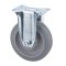 Roata Fixa din TPR Gri, 75x32mm, sarcina max. 90kg, AGT-9664