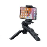 Cumpara ieftin Mini trepied vlogging cu filet universal 1 4 pentru camere video,gopro si suport telefon, suport inclus