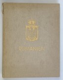 Cartea Kurt Hielscher: Rumanien Lanschaft Bauten Volksleben, 1933. Cu prefata Octavian Goga, coperta panza, 304 ilustratii.