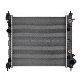 Radiator Chevrolet Spark 10-, motor: 1.2, 452x433x23, Aluminiu/ Plastic etansat mecanic, 95942346