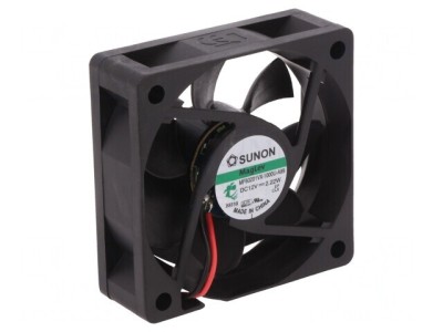 Ventilator Axial DC 12V 60x60x20mm 43.1m3/h 39dBA foto