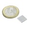 Magnet neodim bloc, 10x10x1 mm, putere 600 g, N42