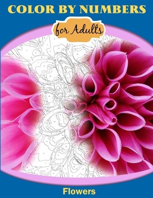 Color by Numbers for Adults: Flowers foto