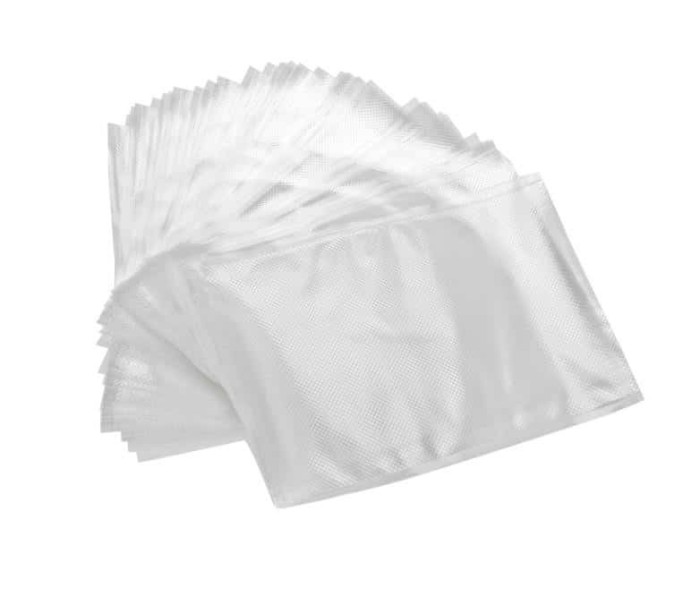 Set 100 pungi de vidat Gofrate 15x20 cm ZTS8476