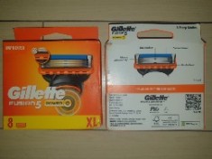 Rezerve Gillette Fusion Power set 8 bucati noi foto