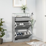 VidaXL Pantofar, gri sonoma, 63x24x104 cm, lemn prelucrat
