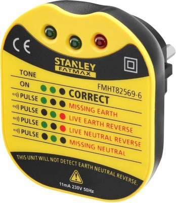 Tester STANLEY STL-FMHT82569-6, CAT II 230V, Pentru siguranță la intervențiile &amp;icirc;n instalații electrice foto