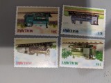 Malawi - Timbre trenuri, locomotive, cai ferate, nestampilate MNH, Nestampilat