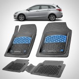 Cumpara ieftin Covorase Auto Hyundai i30 II Tourer (2012-2017) - Cauciuc Tip Tavita -Blue