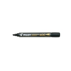 Marker permanent Pilot P400 negru/albastru/rosu/verde 4 mm Marker permanent Pilot P400 varf tesit 4 mm negru