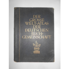Hrsg. Muris - Der grosse Weltatlas der Deutschen Buchgemeinschaft (1929)