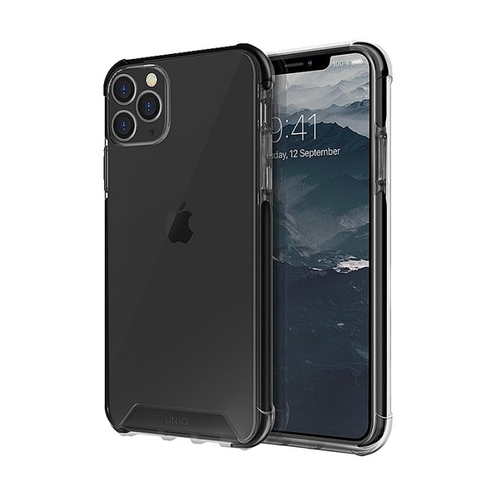 Husa Plastic - TPU UNIQ Combat Antisoc Apple iPhone 11 Pro Max, Neagra