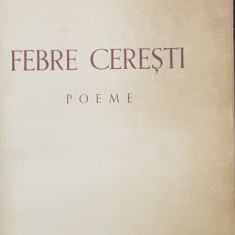 FEBRE CERESTI - poeme de ION BALAN , 1941 , DEDICATIE *