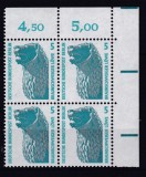 GERMANIA BERLIN 1990 UZUALE , LEU , BLOC DE 8 + BONUS