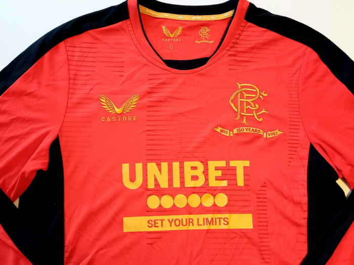 Tricou fotbal - GLASGOW RANGERS (aniversare 150 de ani 1872/2022)