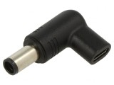 Adaptor USB C DC 7,4/5,0 Negru 100W 5A, Akyga