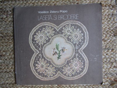 LASETA SI BRODERIE-VASILICA ZIDARU POPA foto