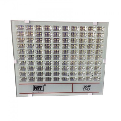 Proiector 200LED T019 100W IP65 Alb Rece 220V WT foto