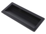 Suport termoplast negru 78,5x186x22mm