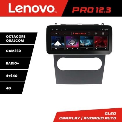 Navigatie Mercedes clasa A W169 2004-2012 Lenovo Qled 12.3 inch Octa Core 4+64 360 DSP ADAS carplay android auto radio internet Kit-+PRO-12.3-4+64 Car