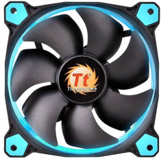 Ventilator pentru carcasa Thermaltake Riing 12 120mm Blue LED foto