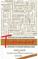 Testament. Antologie de poezie romaneasca moderna - Daniel Ionita foto