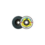 Cumpara ieftin SMT 626 disc lamelare frontale, 125 x 22,23 mm Granula 40 Curbat, Klingspor 321690