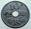 7.940 DANEMARCA 10 ORE 1939, Europa, Cupru-Nichel