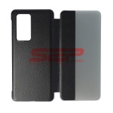 Husă Smart View Flip Neagră Huawei P40 Pro - Protecție Premium