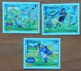 AUSTRIA-&#039;&#039;FOTBAL-ASPECTE DIN MECI&#039;&#039;-LOT:3V..MNH-Nestampiata-MNH LUX -vezi scan, Nestampilat
