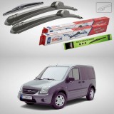 Cumpara ieftin Ștergătoare Ford Tourneo Connect Gen I 2-Door 2002-2013 | Set Față și Spate Flat &ndash; TeamCar&reg;