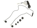 Căști In-Ear cu Microfon Negru-Argintiu Jack 3,5mm