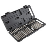 Set de biti spline, torx, hexagonali 40buc. TOP TOOLS 39D377 HardWork ToolsRange