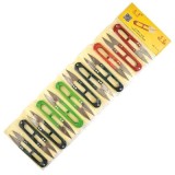 Set foarfeci nylon, 12 buc/set