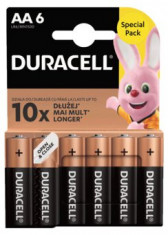 Baterii Duracell alcaline Duralock AA, R6 6 Baterii / Set foto