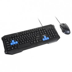 Kit tastatura &amp;amp; mouse laser gamer quer foto