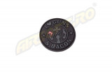 PATCH CAUCIUC - GUNS AND BACON - BLACK