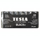 Set 24 baterii alcaline LR06 TESLA BLACK 1.5V