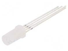 LED 5mm RGB 140? Plat cu Temperaturi de Func?ionare intre -30 ?i 85?C, Nr. Term: 4 foto